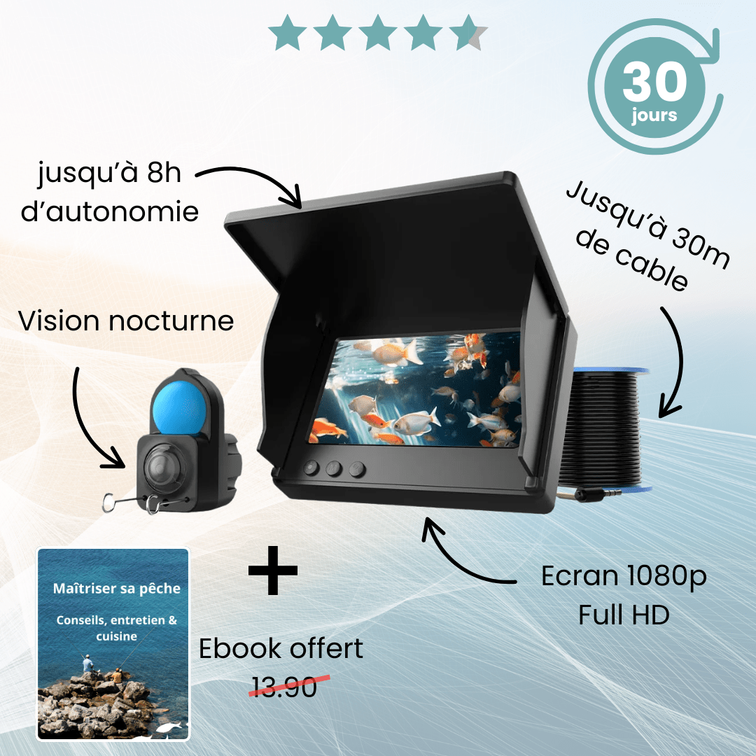 AQUACAM | Caméra de pêche - Sealia.fr