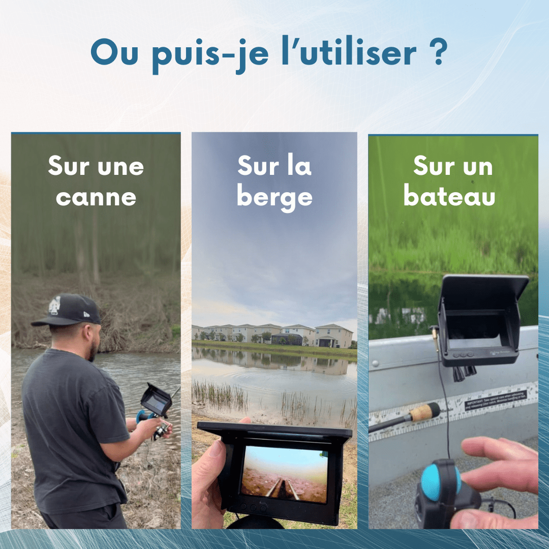 AQUACAM | Caméra de pêche - Sealia.fr