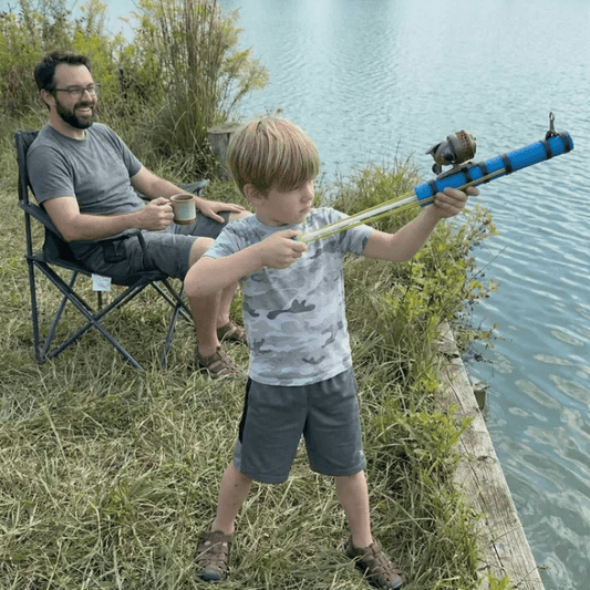 Canne Catapulte — Pêche enfant sans lancer - Sealia.fr
