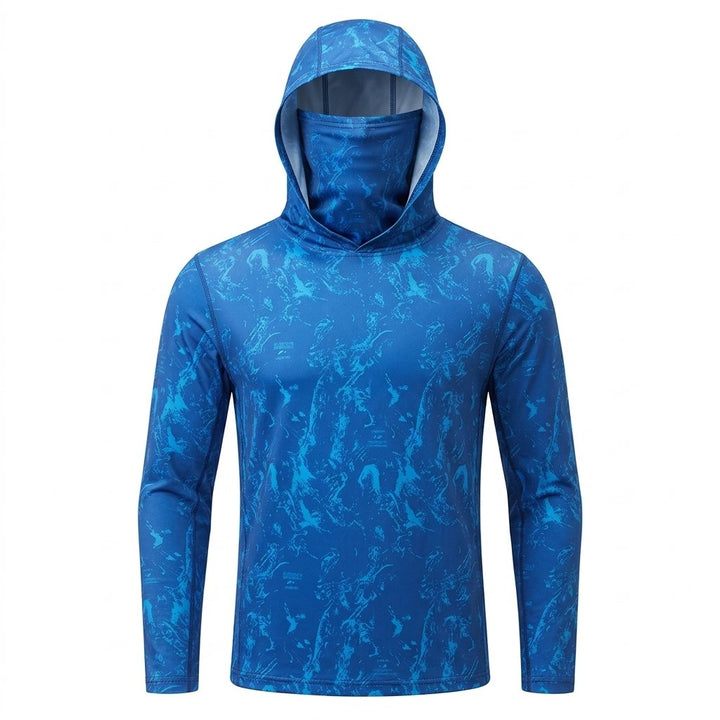 Hoodie Anti-UV Pêche UPF 50+ · Cagoule Intégrée | Sealia