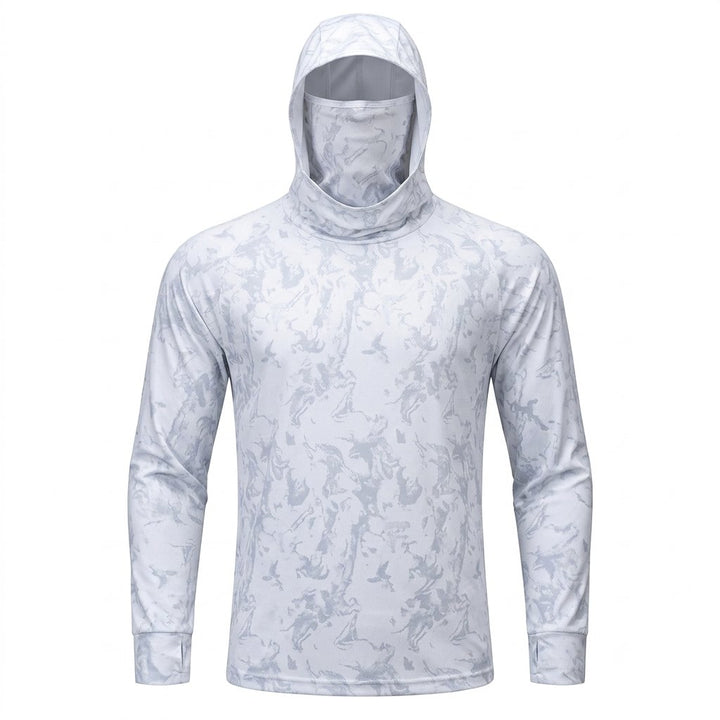 Hoodie Anti-UV Pêche UPF 50+ · Cagoule Intégrée | Sealia
