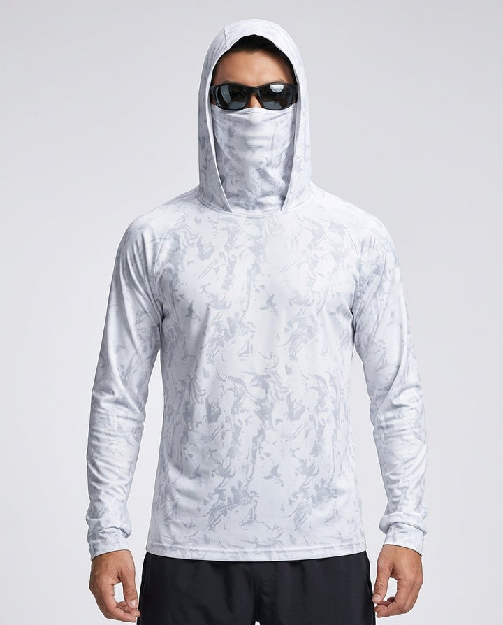 Hoodie Anti-UV Pêche UPF 50+ · Cagoule Intégrée | Sealia