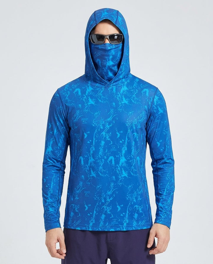 Hoodie Anti-UV Pêche UPF 50+ · Cagoule Intégrée | Sealia