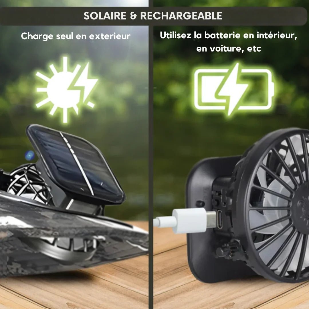 Sealia - Chapeau à ventilateur solaire - Sealia.fr