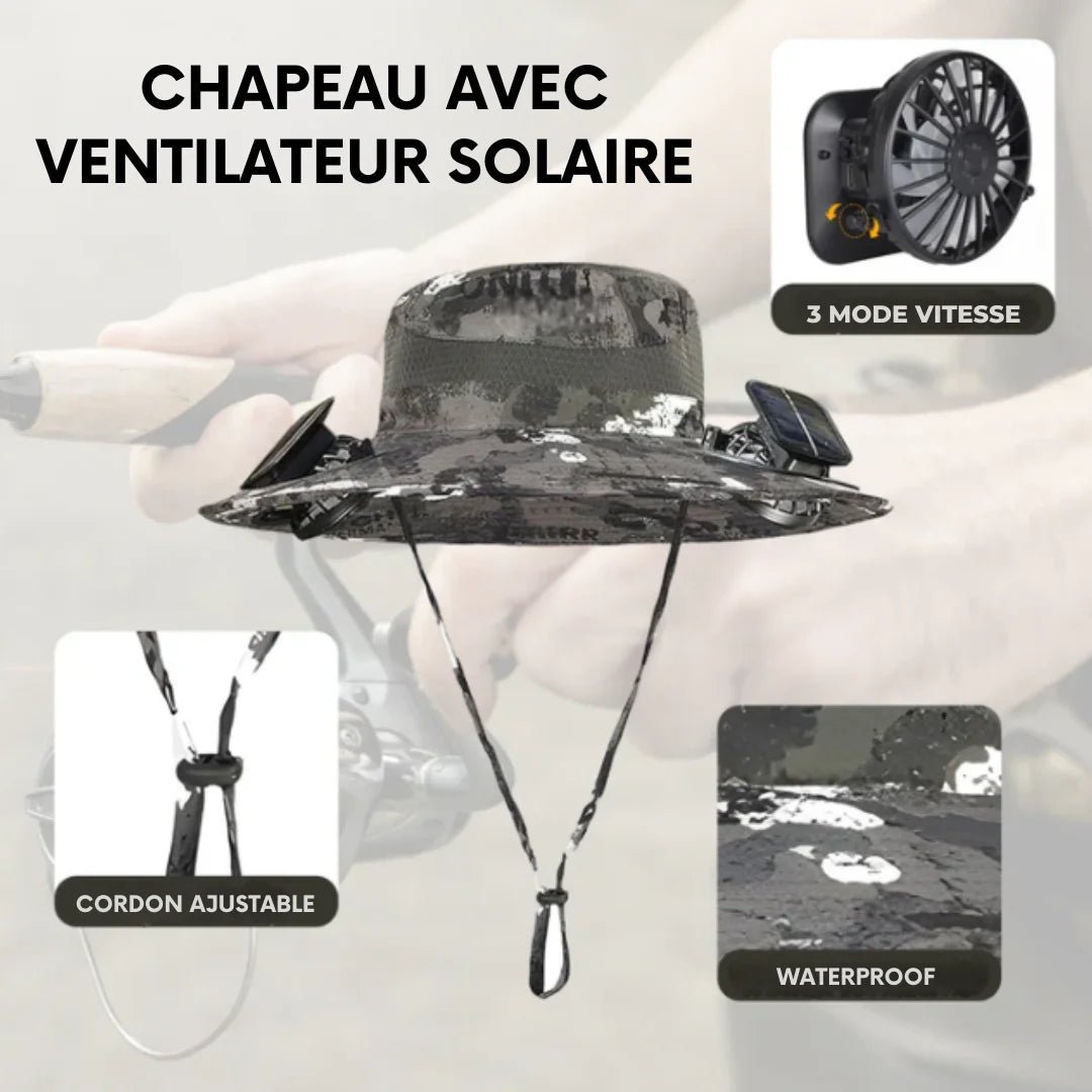 Sealia - Chapeau à ventilateur solaire - Sealia.fr